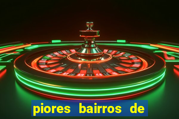 piores bairros de santos sp